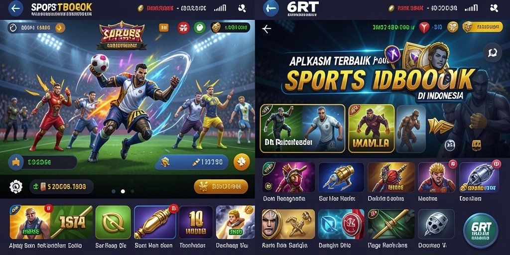 Tampilan gameplay menarik dari aplikasi 6RT.