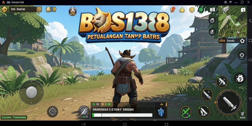 Tampilan gameplay dinamika dunia terbuka BOS138 yang menarik.
