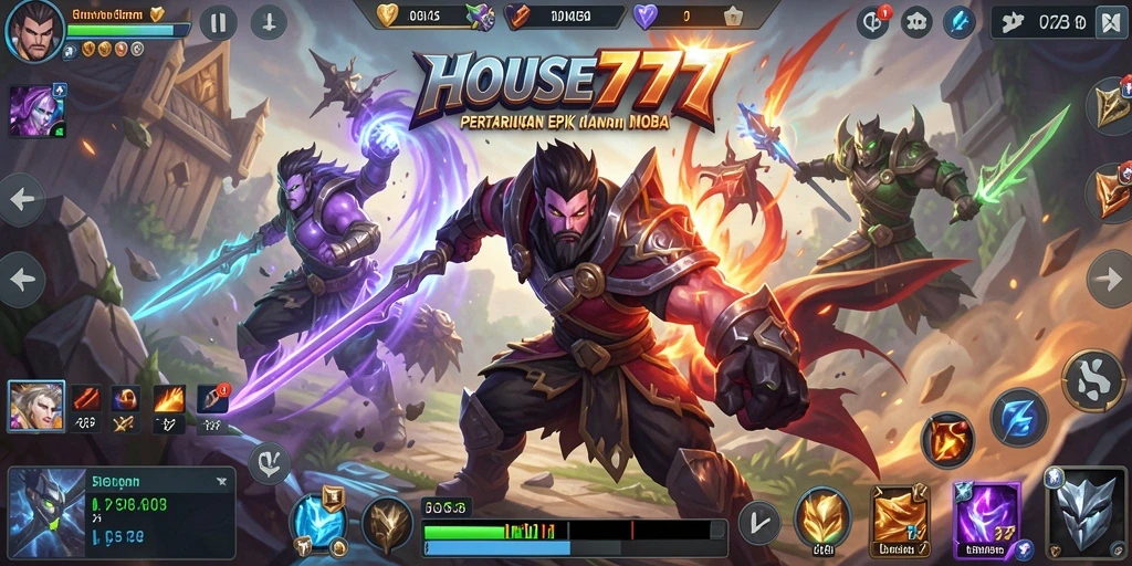 Gameplay seru dan strategi tim di HOUSE777.