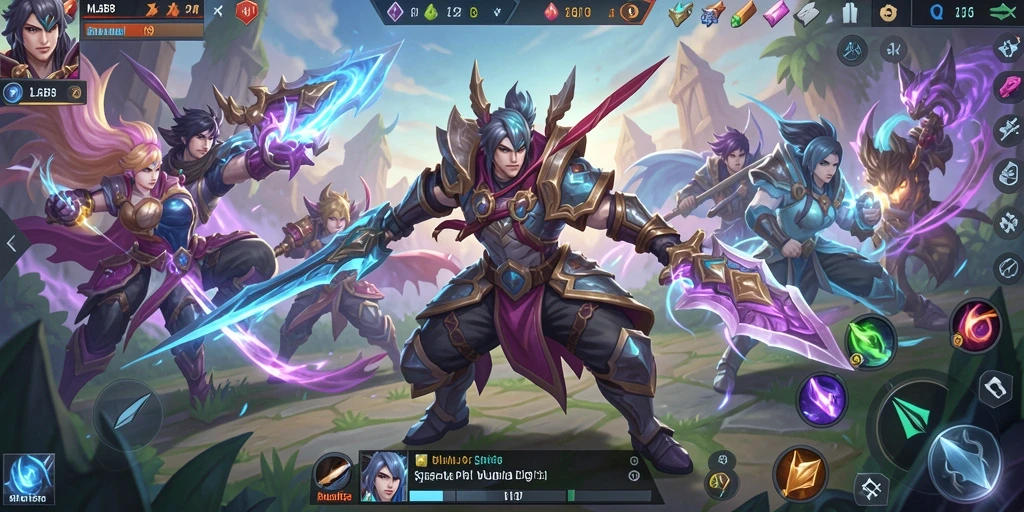 Gameplay seru dan interaktif dalam MLBB8 yang menggugah kreativitas pemain.