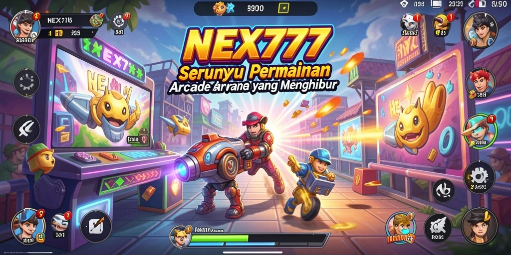 Tampilan gameplay seru dan menantang dari NEX777.